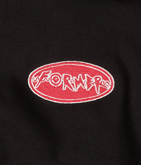 FORMER Flatline Hoodie Black Men's Pullover Hoodies Former 