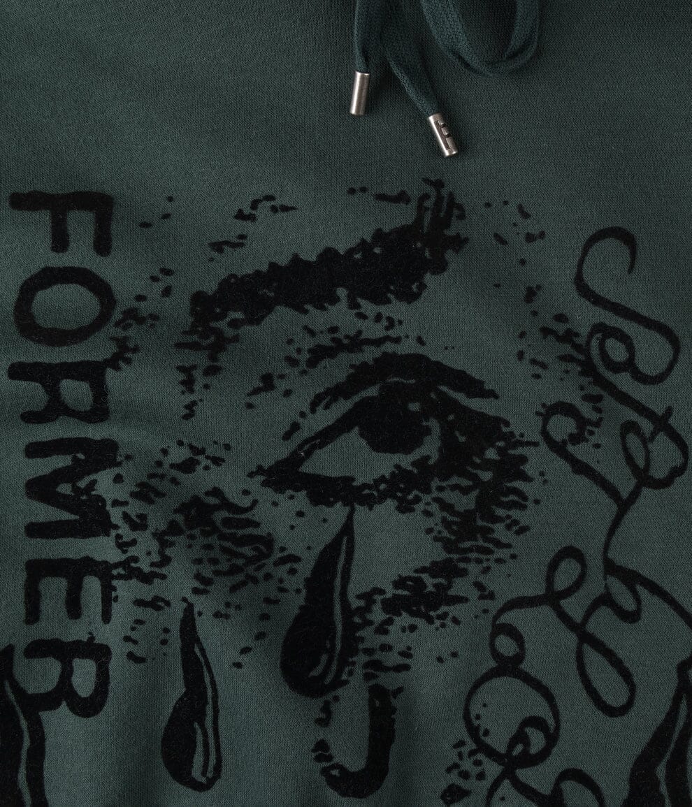 FORMER Weeping Organ Of Sight Hoodie Petrol Men's Pullover Hoodies Former 