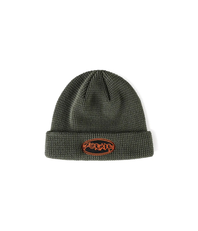 FORMER Flatline Beanie Washed Green Men's Beanies Former 