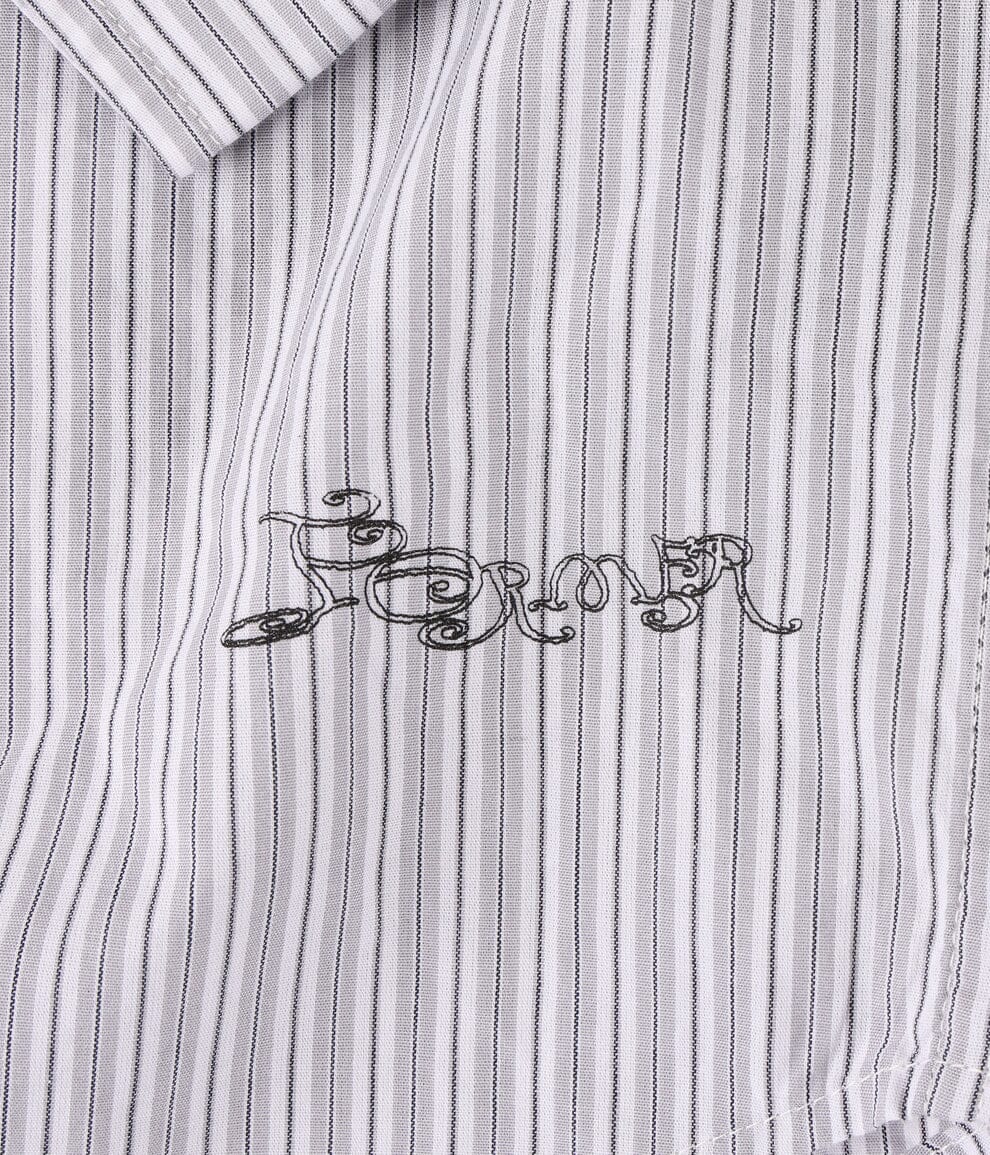 FORMER Vivian Weeping Long Sleeve Button Up Shirt White Men's Long Sleeve Button Up Shirts Former 