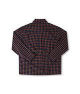 FORMER Vivian Check Long Sleeve Button Up Navy Men's Long Sleeve Button Up Shirts Former 