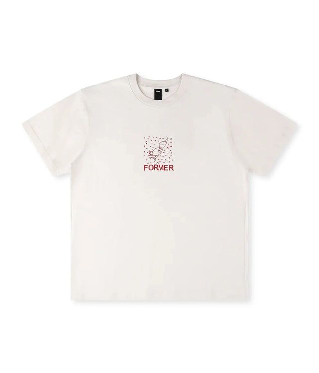 FORMER Free Crux T-Shirt Bone Men's Short Sleeve T-Shirts Former 