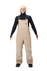AIRBLASTER Freedom Bib Snow Pants Dune 2027 Men's Snow Bib Pants Airblaster 