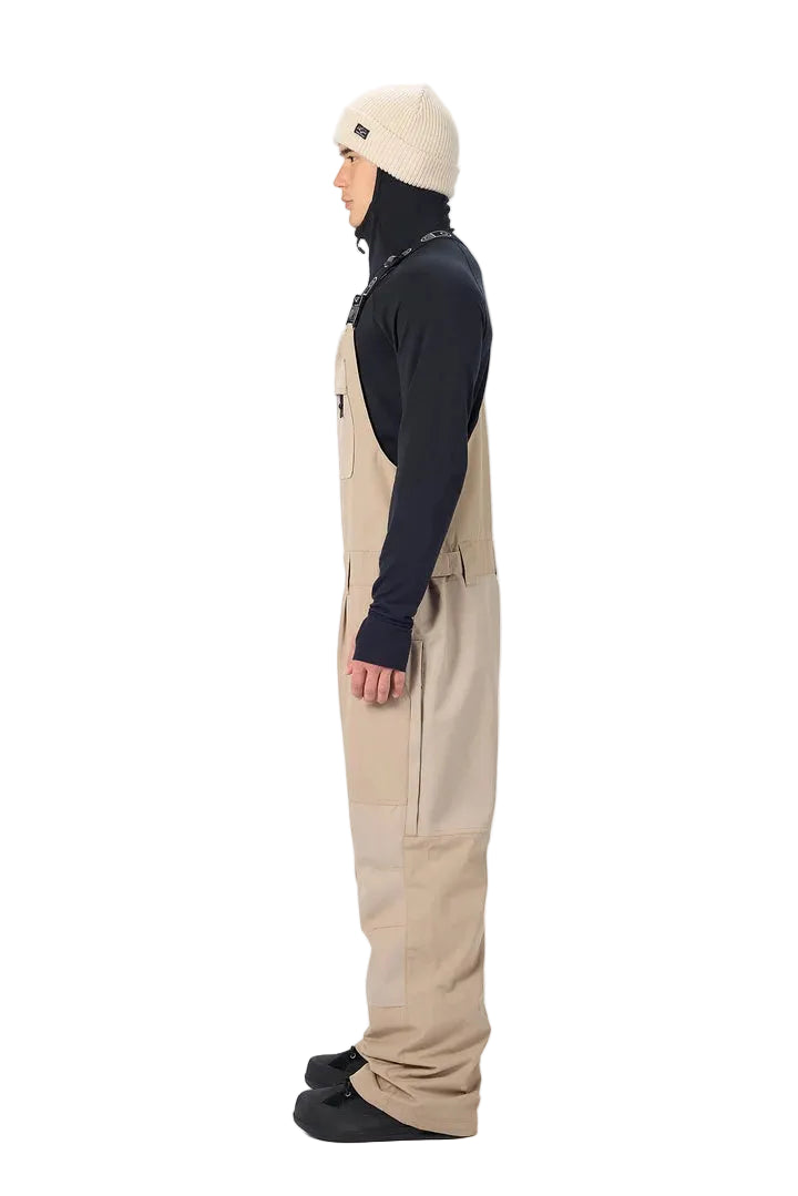AIRBLASTER Freedom Bib Snow Pants Dune 2027 Men's Snow Bib Pants Airblaster 