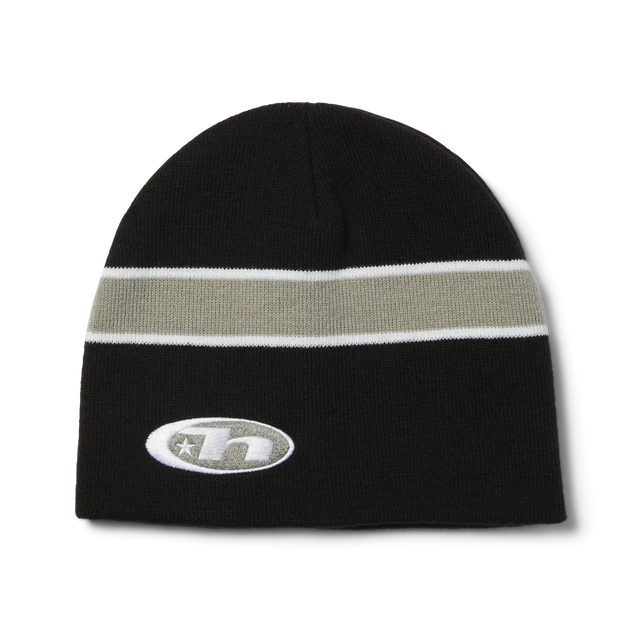 HUF Frequency Skull Beanie Black Men's Beanies Huf 