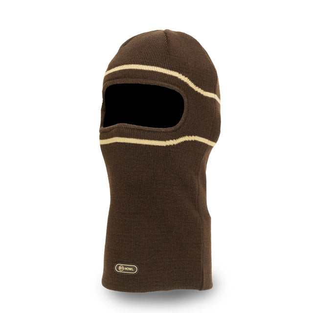 HOWL Canopy Facemask Public Brown Winter Face Masks Howl 