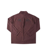 FORMER Vivian Engineered Long Sleeve Button-Up Shirt Bark