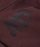 FORMER Vivian Engineered Long Sleeve Button-Up Shirt Bark