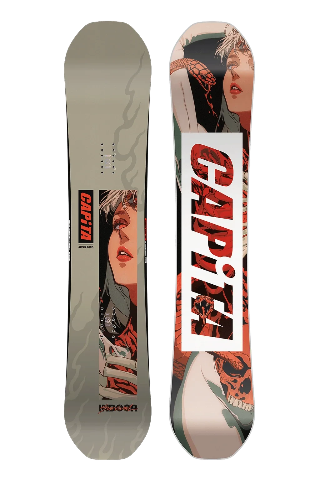 CAPITA Indoor Survival Snowboard 2027 Men's Snowboards Capita 155 WIDE 
