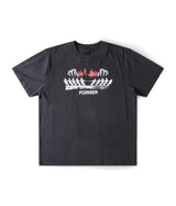 FORMER Engineered T-Shirt Washed Black Men's Short Sleeve T-Shirts Former 