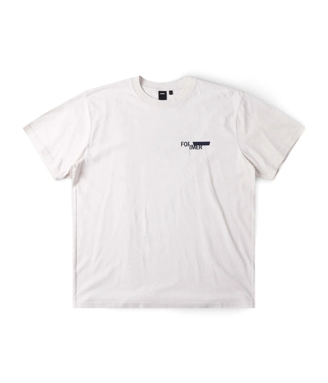 FORMER Elevate Crux T-Shirt Bone Men's Short Sleeve T-Shirts Former 