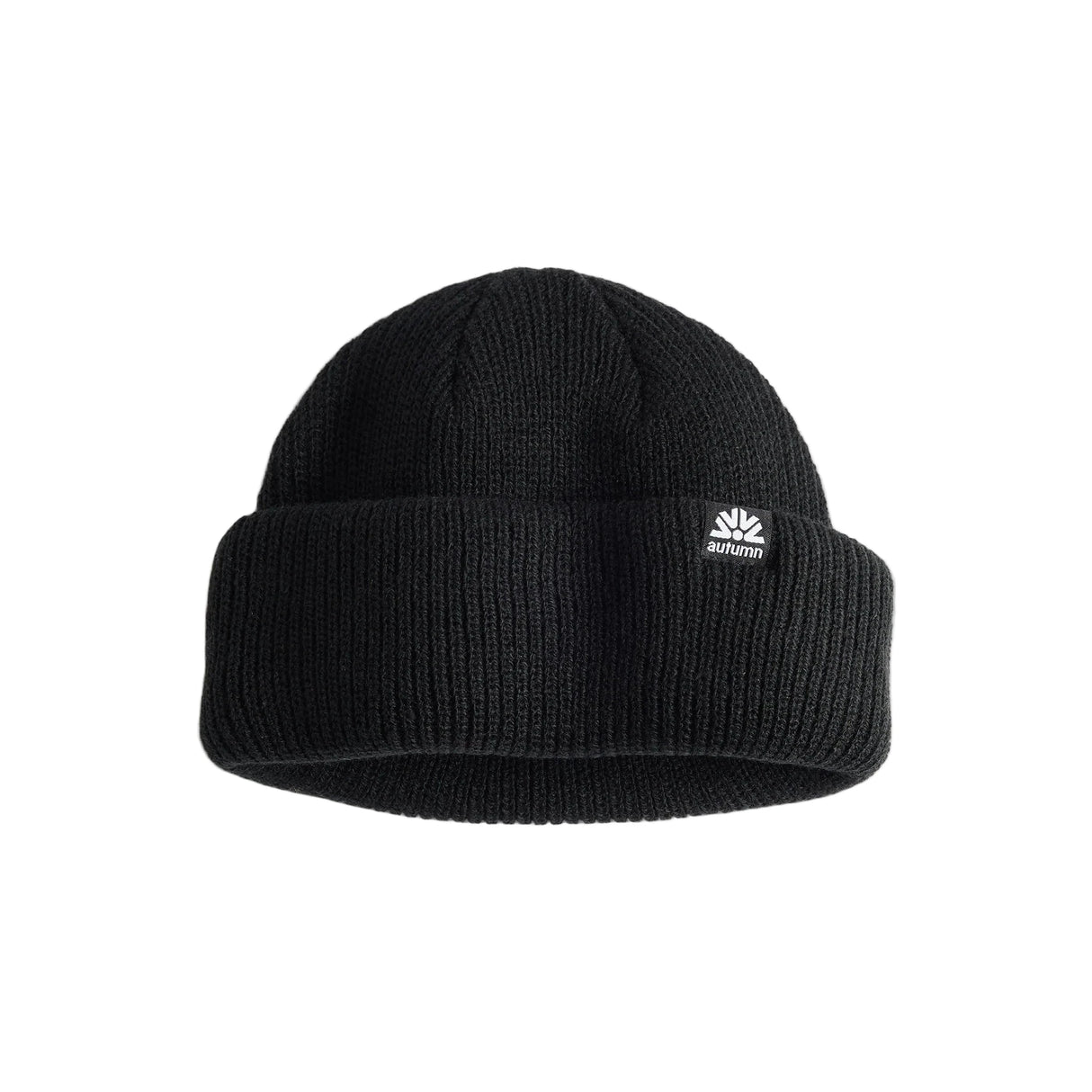 AUTUMN Double Roll Beanie Black Men's Beanies Autumn 