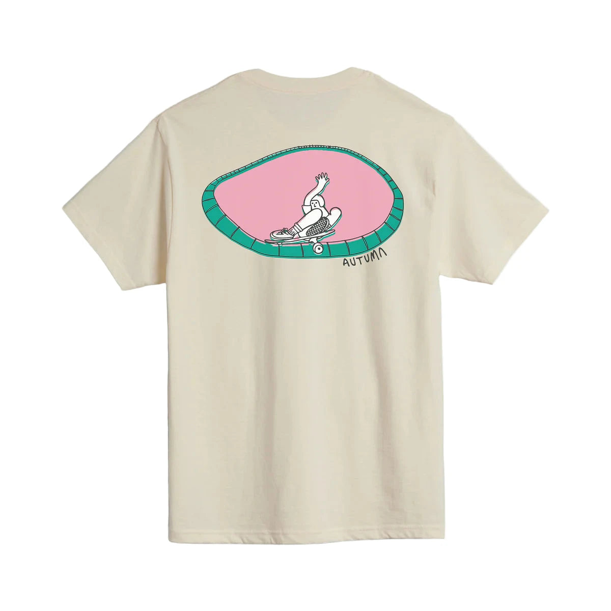 AUTUMN Layback T-Shirt Natural Men's Short Sleeve T-Shirts Autumn 