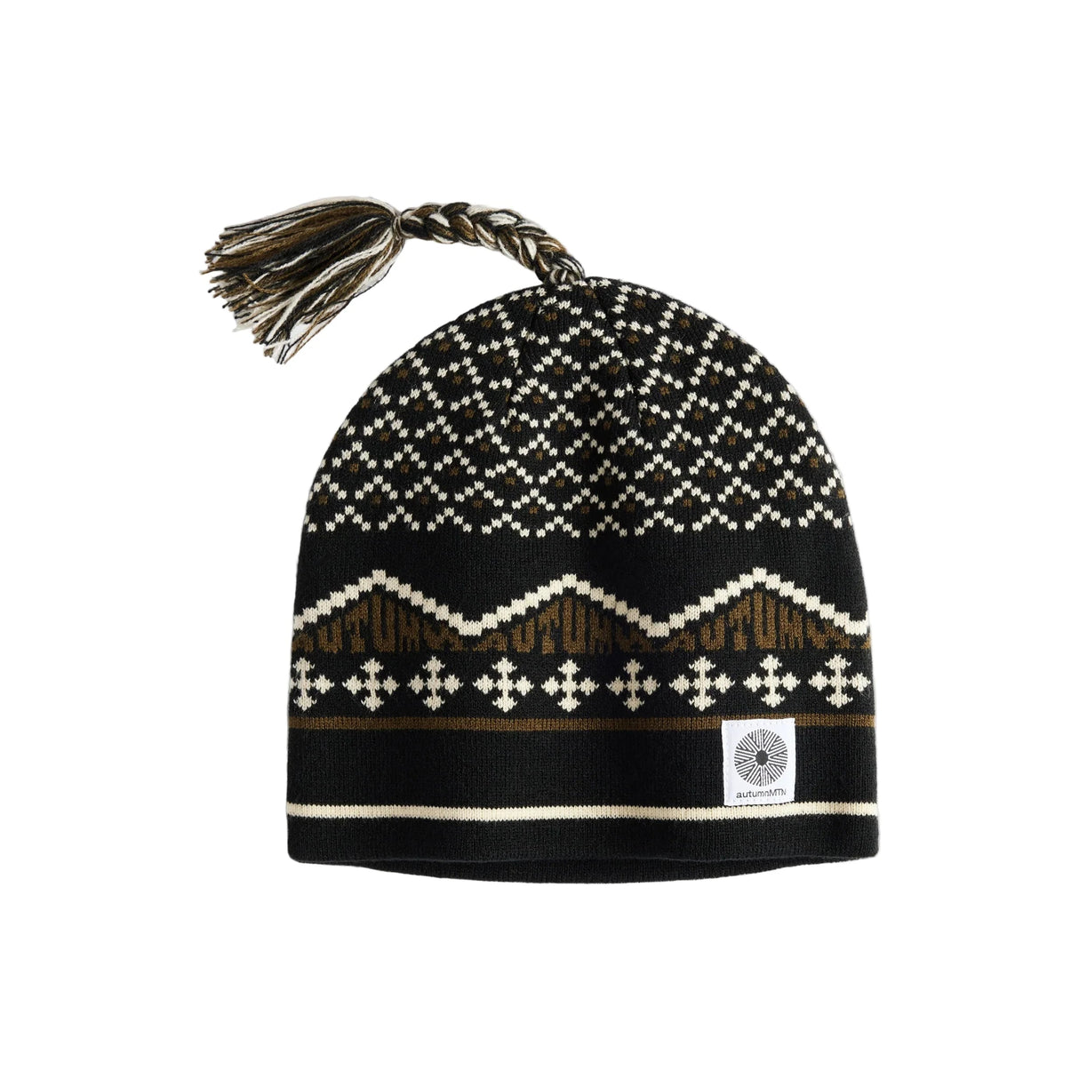 AUTUMN Tassle Beanie Black Men's Beanies Autumn 