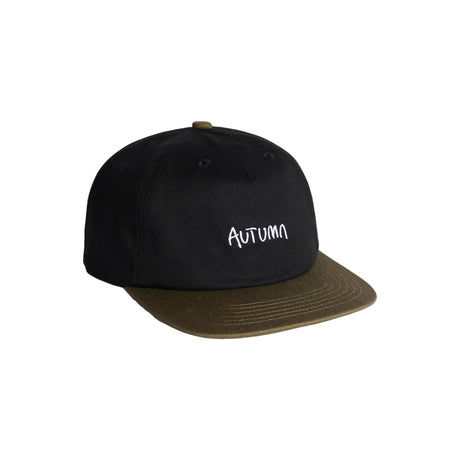 AUTUMN Two Tone Twill Snapback Hat Black Men's Hats Autumn 