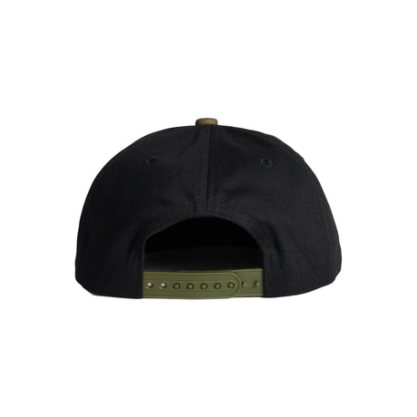 AUTUMN Two Tone Twill Snapback Hat Black Men's Hats Autumn 