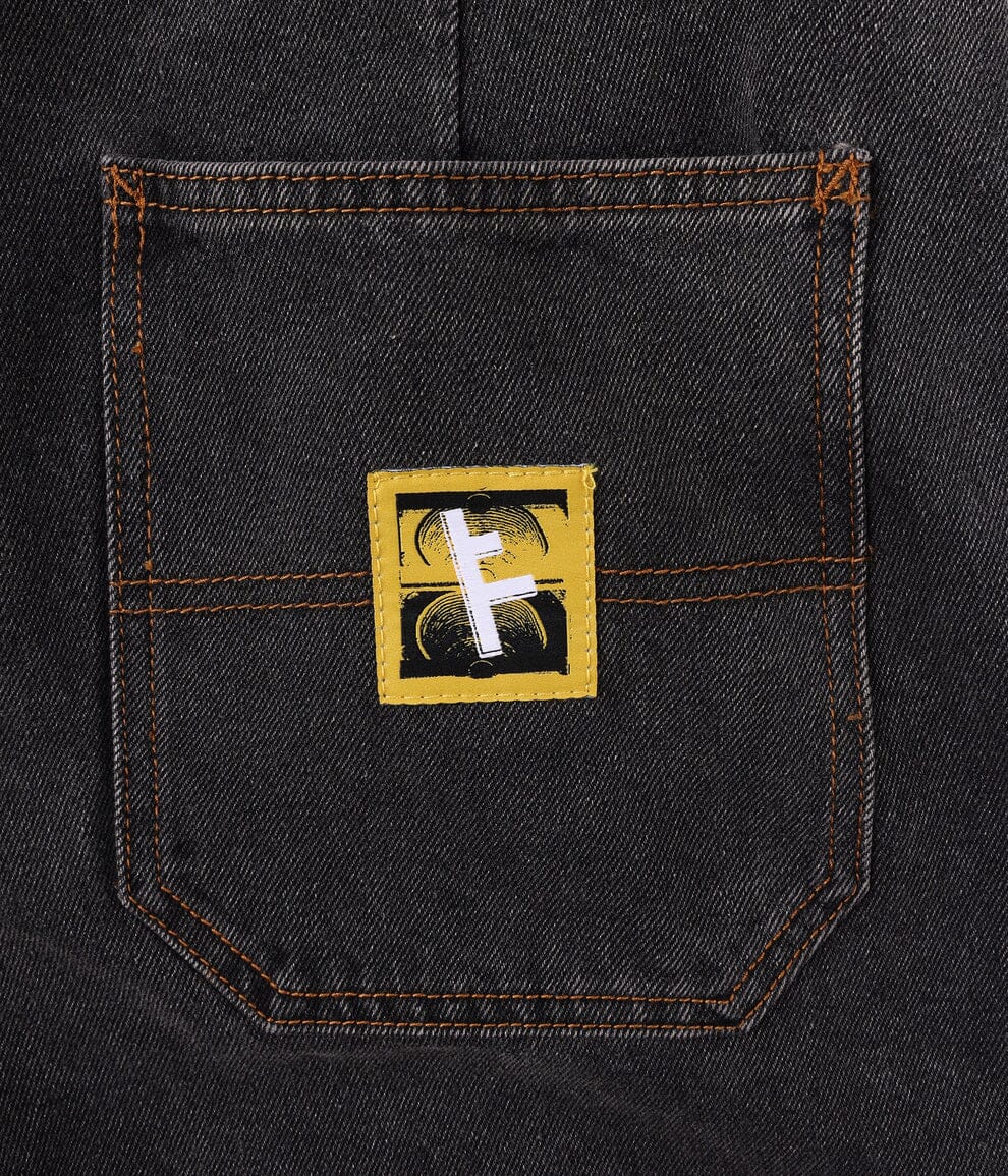 FORMER DxD Reynolds 21" Denim Walkshort Washed Black Men's Walkshorts Former 