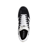 ADIDAS Women's Gazelle ADV Shoes Core Black/Cloud White/Gold Metallic Women's Skate Shoes Adidas 