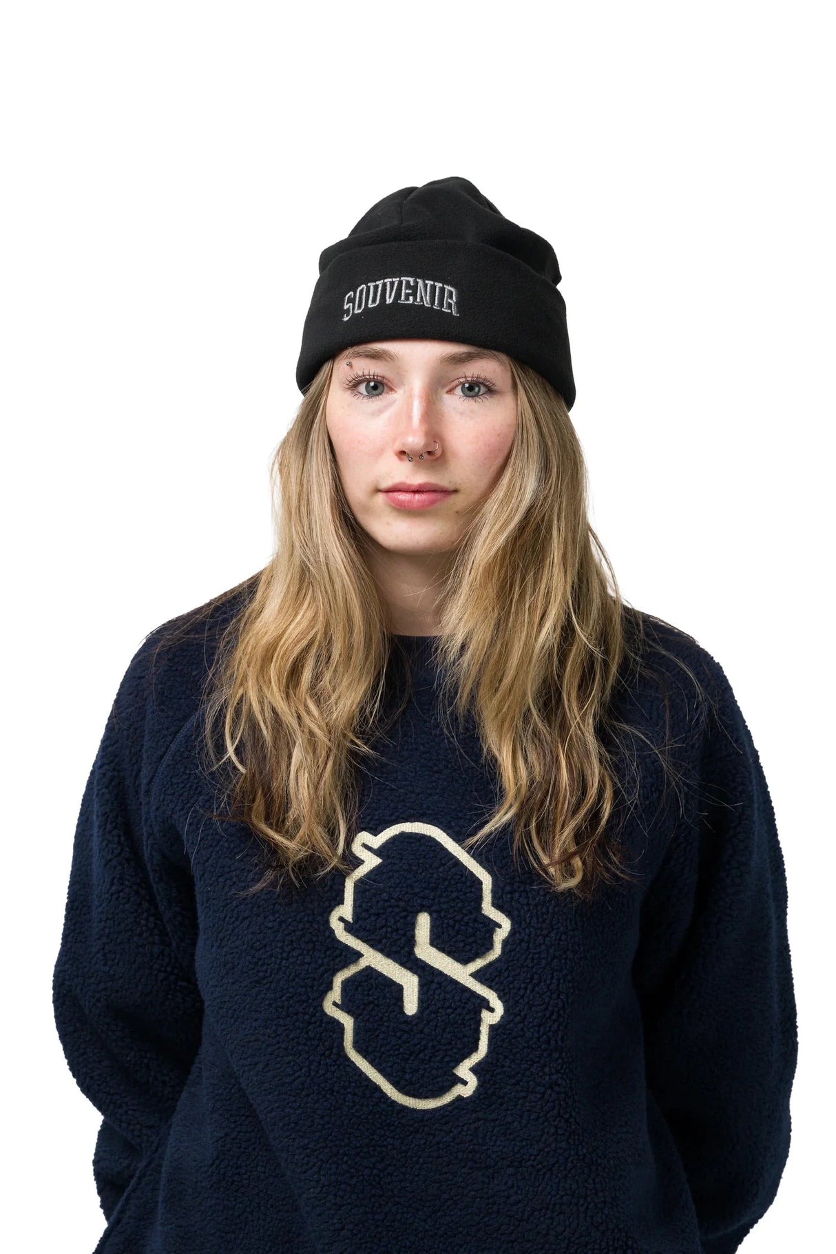 SOUVENIR Fleece Beanie Black Men's Beanies Souvenir 