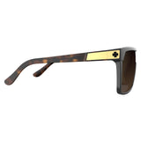 SPY Flynn Black/Honey Tort - Happy Dark Brown Fade Sunglasses Sunglasses Spy 