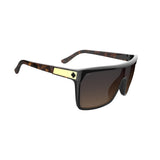 SPY Flynn Black/Honey Tort - Happy Dark Brown Fade Sunglasses Sunglasses Spy 