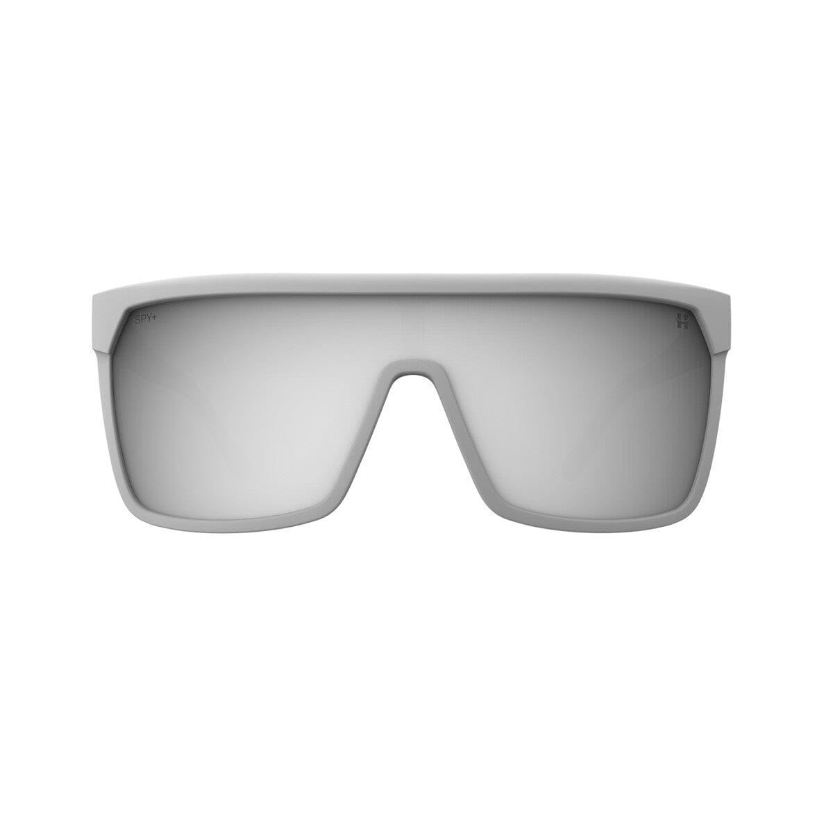 SPY Flynn Matte Grey - Happy Bronze Platinum Mirror Sunglasses