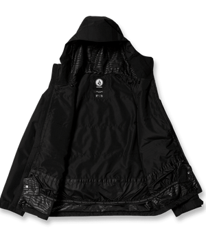 VOLCOM 2836 Insulated Snowboard Jacket Black 2024 Men's Snow Jackets Volcom 