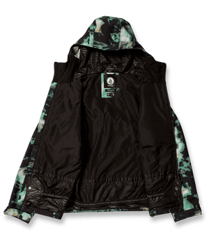 VOLCOM 2836 Insulated Snowboard Jacket Spritz Black 2024 Men's Snow Jackets Volcom 