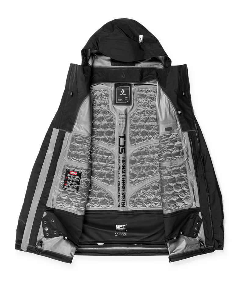 VOLCOM TD's Infrared Gore-Tex Snowboard Jacket Black 2025 Men's Snow Jackets Volcom 