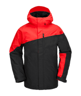 VOLCOM Primry Insulated Snowboard Jacket Crimson 2025 Men's Snow Jackets Volcom 