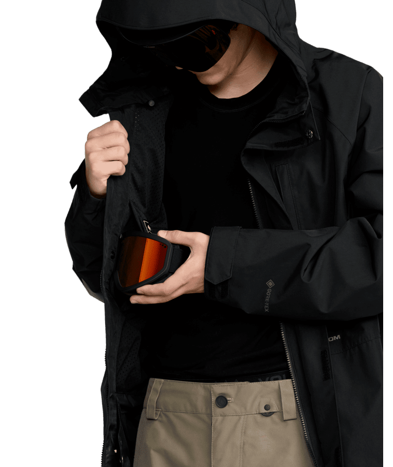 VOLCOM Dua Insulated GORE-TEX Snow Jacket Black 2026 Men's Snow Jackets Volcom 