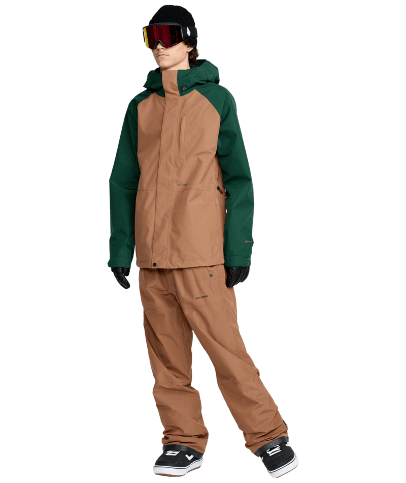 VOLCOM Dua Insulated GORE-TEX Snow Jacket Terra Brown 2026 Men's Snow Jackets Volcom 