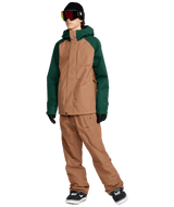 VOLCOM Dua Insulated GORE-TEX Snow Jacket Terra Brown 2026 Men's Snow Jackets Volcom 