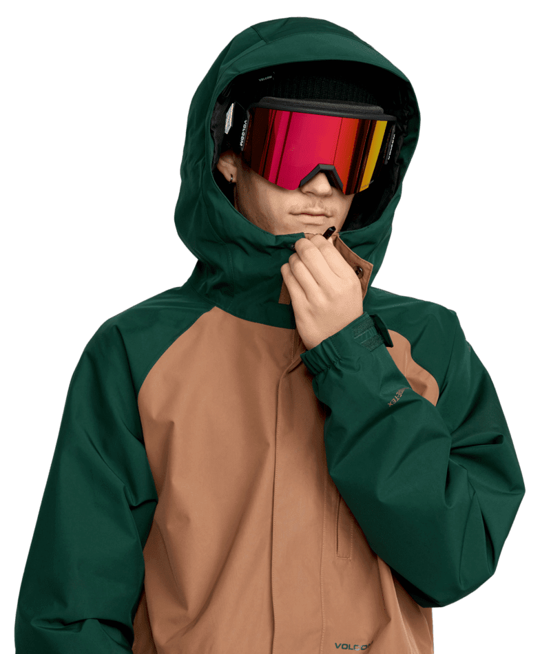 VOLCOM Dua Insulated GORE-TEX Snow Jacket Terra Brown 2026 Men's Snow Jackets Volcom 