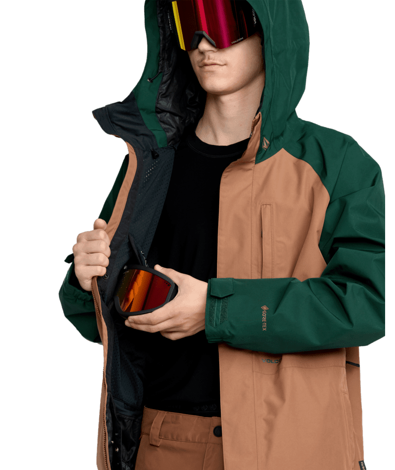 VOLCOM Dua Insulated GORE-TEX Snow Jacket Terra Brown 2026 Men's Snow Jackets Volcom 