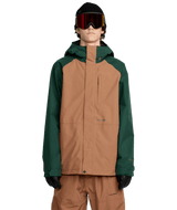 VOLCOM Dua Insulated GORE-TEX Snow Jacket Terra Brown 2026 Men's Snow Jackets Volcom 