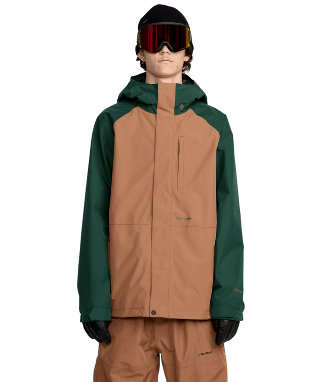 VOLCOM Dua Insulated GORE-TEX Snow Jacket Terra Brown 2026 Men's Snow Jackets Volcom 