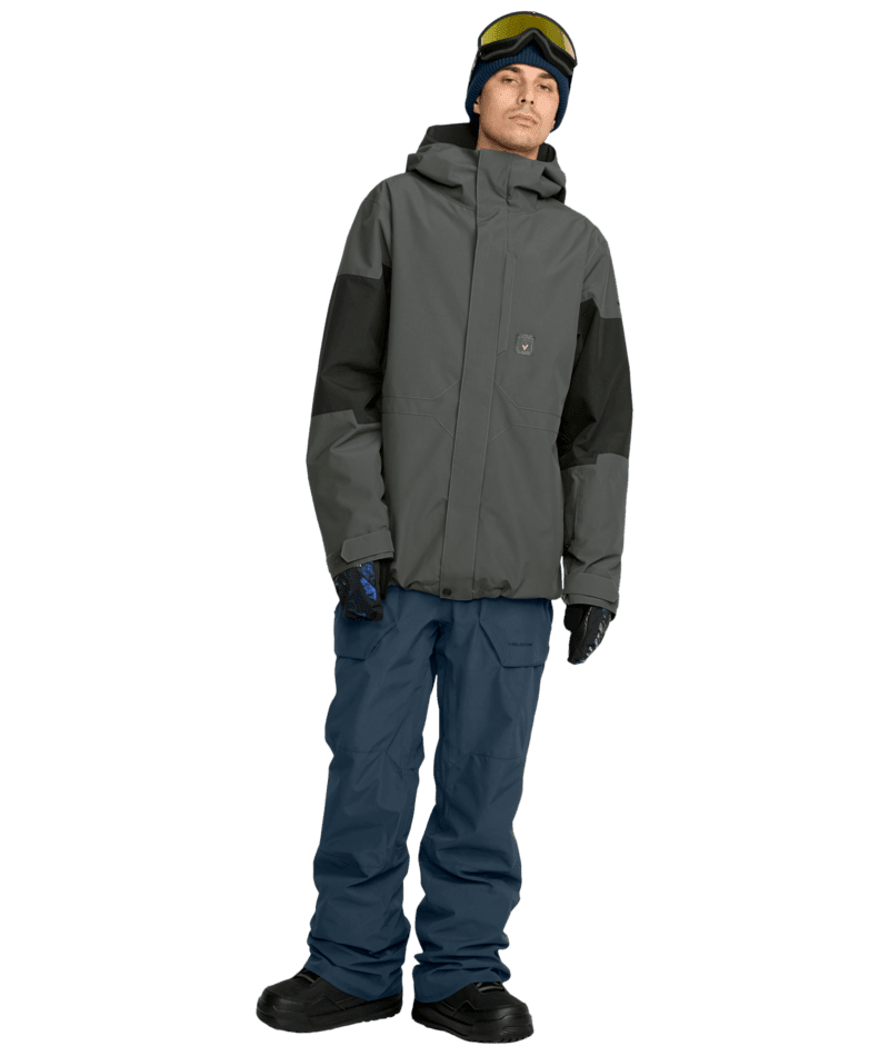 VOLCOM Primary Insulated Snow Jacket Dark Grey 2026 Men's Snow Jackets Volcom 