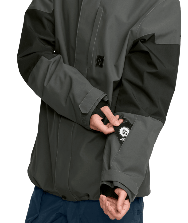 VOLCOM Primary Insulated Snow Jacket Dark Grey 2026 Men's Snow Jackets Volcom 