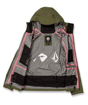 VOLCOM Guide GORE-TEX Snowboard Jacket Military 2024 Men's Snow Jackets Volcom 