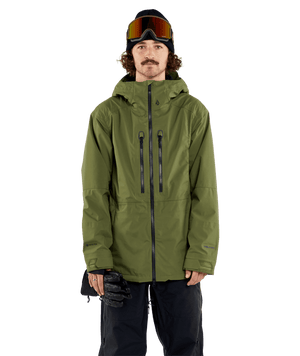 VOLCOM Guide GORE-TEX Snowboard Jacket Military 2024 Men's Snow Jackets Volcom 