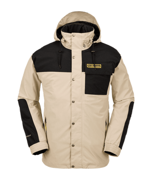 VOLCOM Longo GORE-TEX Snowboard Jacket Khakiest 2024 Men's Snow Jackets Volcom 