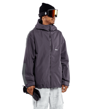 VOLCOM Nightbreaker Snowboard Jacket Purple 2024 Men's Snow Jackets Volcom 
