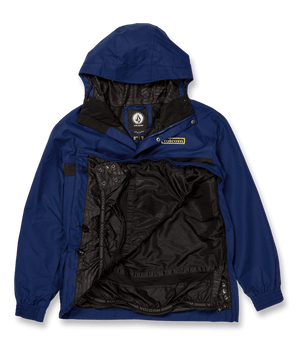 VOLCOM Longo Pullover Snowboard Jacket Navy 2024 Freeride Boardshop