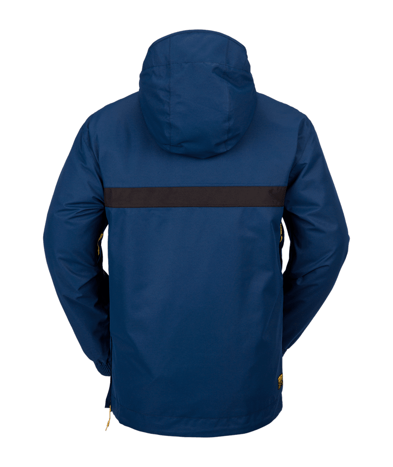 Navy blue top snowboard jacket