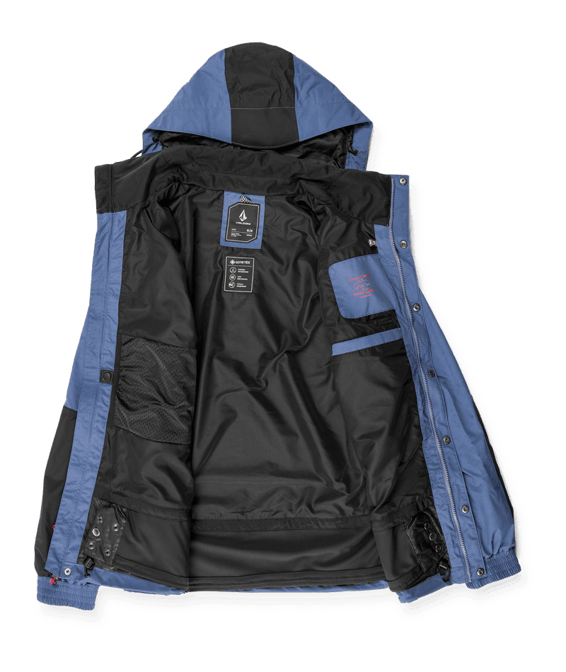 VOLCOM Longo GORE-TEX Snowboard Jacket Indigo 2025 Men's Snow Jackets Volcom 