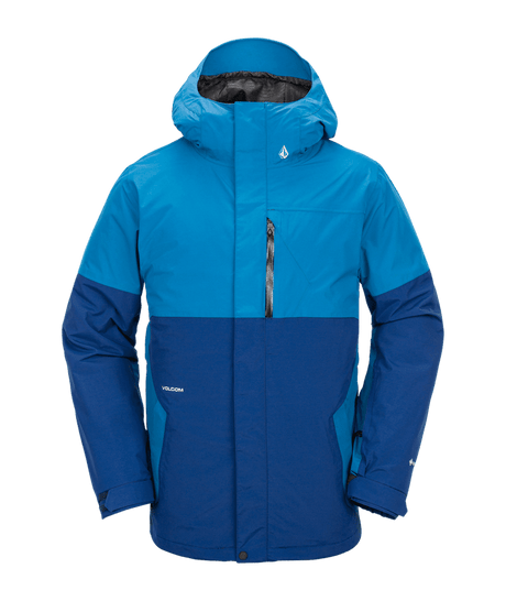VOLCOM L GORE-TEX Snowboard Jacket Light Blue 2025 Men's Snow Jackets Volcom 
