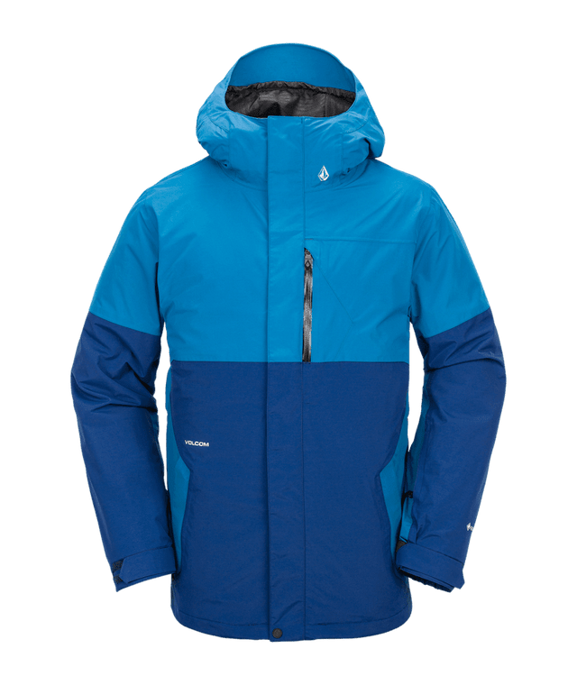 VOLCOM L GORE-TEX Snowboard Jacket Light Blue 2025 Men's Snow Jackets Volcom 