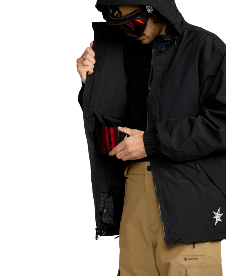 VOLCOM Longo GORE-TEX Snow Jacket Black 2026 Men's Snow Jackets Volcom 