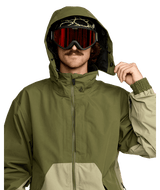 VOLCOM Longo GORE-TEX Snow Jacket Dark Olive 2026 Men's Snow Jackets Volcom 